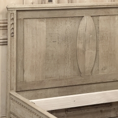 Antique Country French Louis XVI Stripped 3/4 Bed
