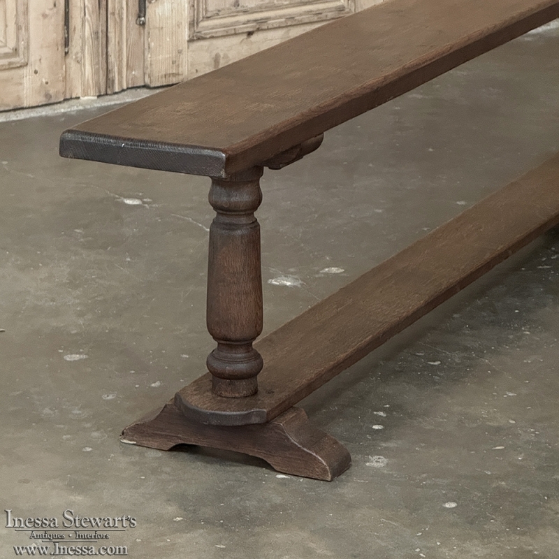 19th Century Rustic Country French Bench