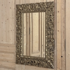 Antique Italian Renaissance Carved Giltwood Wall Mirror