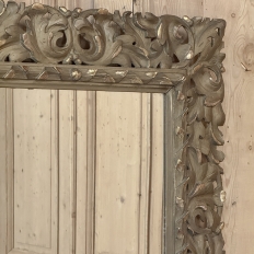 Antique Italian Renaissance Carved Giltwood Wall Mirror