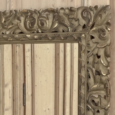 Antique Italian Renaissance Carved Giltwood Wall Mirror