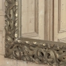 Antique Italian Renaissance Carved Giltwood Wall Mirror
