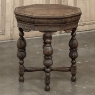 Antique French Renaissance Octagonal Carved End Table