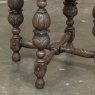 Antique French Renaissance Octagonal Carved End Table