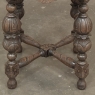 Antique French Renaissance Octagonal Carved End Table