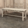 19th Century Rustic Table ~ Desk in Stripped Oak