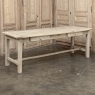 19th Century Rustic Table ~ Desk in Stripped Oak