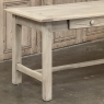 19th Century Rustic Table ~ Desk in Stripped Oak