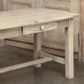 19th Century Rustic Table ~ Desk in Stripped Oak