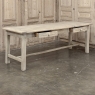 19th Century Rustic Table ~ Desk in Stripped Oak