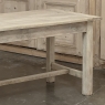 19th Century Rustic Table ~ Desk in Stripped Oak