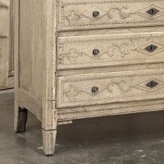 18th Century French Louis XVI Period Commode in Stripped Oak