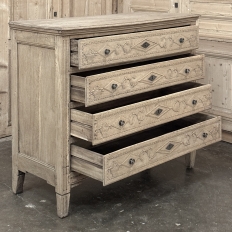 18th Century French Louis XVI Period Commode in Stripped Oak