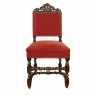 19th Century Renaissance Walnut Barley Twist Side Chair