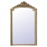 19th Century French Louis XVI Gilded Mantel Mirror