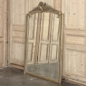 19th Century French Louis XVI Gilded Mantel Mirror