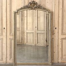 19th Century French Louis XVI Gilded Mantel Mirror