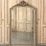 19th Century French Louis XVI Gilded Mantel Mirror