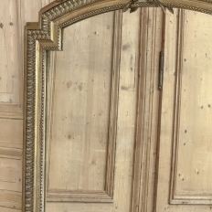 19th Century French Louis XVI Gilded Mantel Mirror