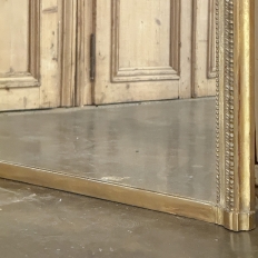 19th Century French Louis XVI Gilded Mantel Mirror