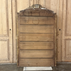 19th Century French Louis XVI Gilded Mantel Mirror