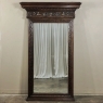 Antique Italian Baroque Solid Walnut Renaissance Mirror