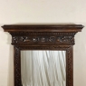 Antique Italian Baroque Solid Walnut Renaissance Mirror