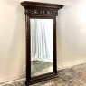 Antique Italian Baroque Solid Walnut Renaissance Mirror