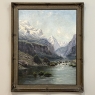 19th Century Framed Oil Painting on Canvas by L. Delderenne (1864-1921)
