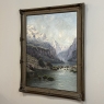 19th Century Framed Oil Painting on Canvas by L. Delderenne (1864-1921)
