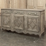 18th Century Country French Louis XIII Buffet in Stripped Oak