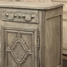 18th Century Country French Louis XIII Buffet in Stripped Oak