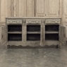 18th Century Country French Louis XIII Buffet in Stripped Oak