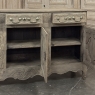 18th Century Country French Louis XIII Buffet in Stripped Oak