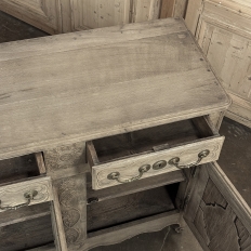 18th Century Country French Louis XIII Buffet in Stripped Oak
