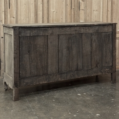 18th Century Country French Louis XIII Buffet in Stripped Oak
