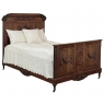 Antique French Louis XVI Walnut Bed