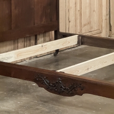 Antique French Louis XVI Walnut Bed