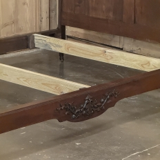 Antique French Louis XVI Walnut Bed