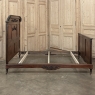 Antique French Louis XVI Walnut Bed