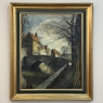 Antique Framed Oil Painting on Canvas by Leon Meechelaere (1880-1964)