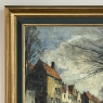 Antique Framed Oil Painting on Canvas by Leon Meechelaere (1880-1964)