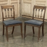 Set of Nine 18th Century French Directoire Dining Chairs