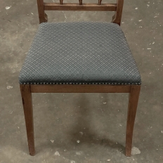 Set of Nine 18th Century French Directoire Dining Chairs