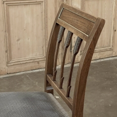 Set of Nine 18th Century French Directoire Dining Chairs