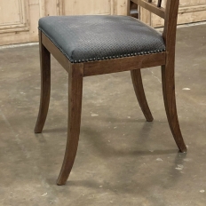 Set of Nine 18th Century French Directoire Dining Chairs