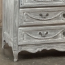 18th Century Country French Louis XVI Period Whitewashed Commode
