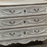 18th Century Country French Louis XVI Period Whitewashed Commode