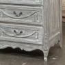 18th Century Country French Louis XVI Period Whitewashed Commode
