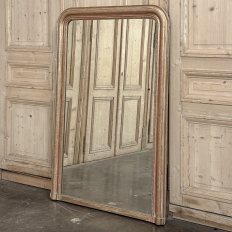 19th Century French Louis Philippe Period Giltwood Mantel Mirror